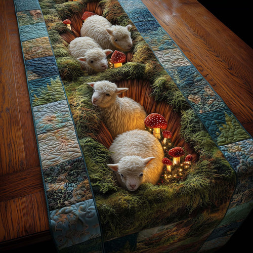 Sheep Quilted Table Runner GFTOMA7055
