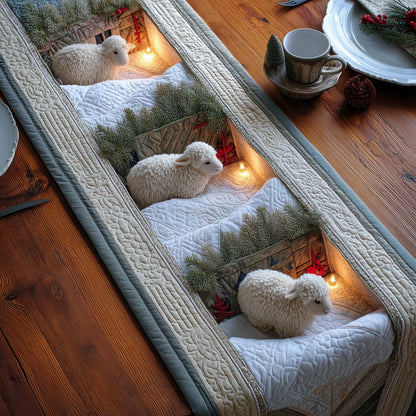 Sheep Quilted Table Runner GFTOMA7058