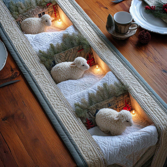 Sheep Quilted Table Runner GFTOMA7058
