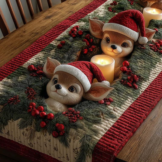 Reindeer Quilted Table Runner GFTOMA7067