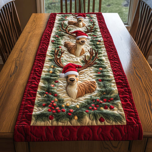 Reindeer Quilted Table Runner GFTOMA7068