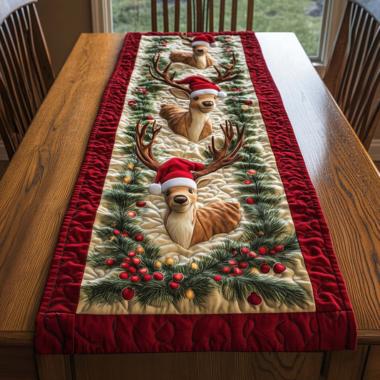 Reindeer Quilted Table Runner GFTOMA7068