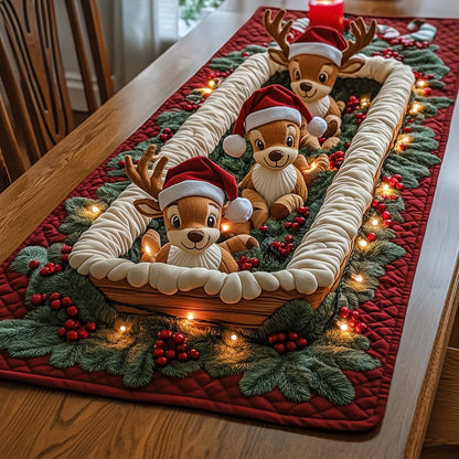 Reindeer Quilted Table Runner GFTOMA7069