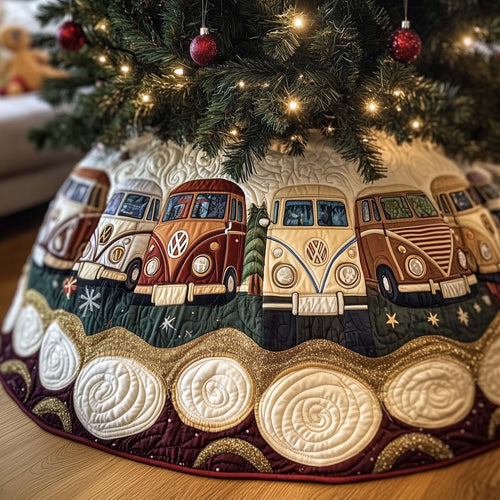 Joyful Journey Quilted Tree Skirt GFTOMA7105