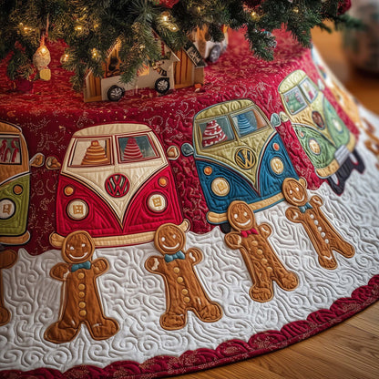 Joyful Journey Quilted Tree Skirt GFTOMA7107