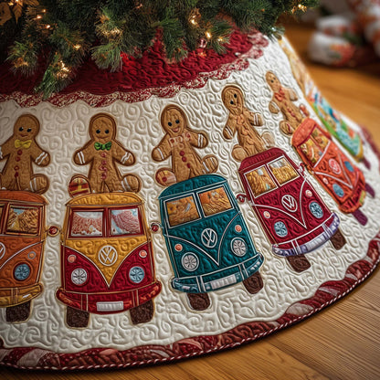 Joyful Journey Quilted Tree Skirt GFTOMA7111