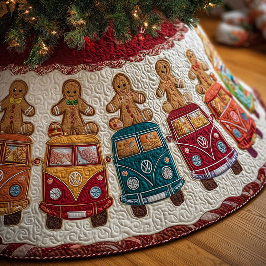 Joyful Journey Quilted Tree Skirt GFTOMA7111