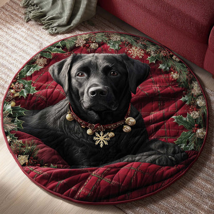 Labrador Quilted Round Mat GFTOMA7159