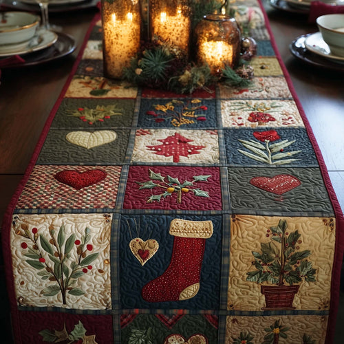 Christmas Vibe Quilted Table Runner GFTOMA7276