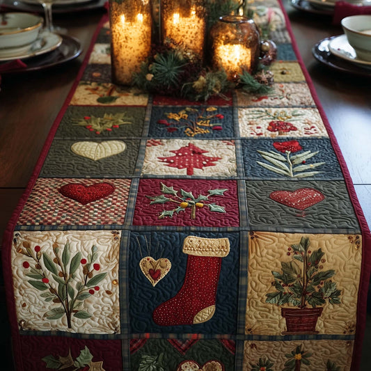Christmas Vibe Quilted Table Runner GFTOMA7276