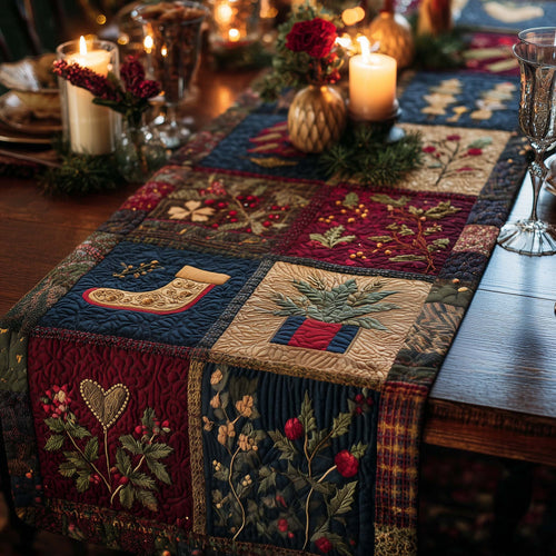 Christmas Vibe Quilted Table Runner GFTOMA7278