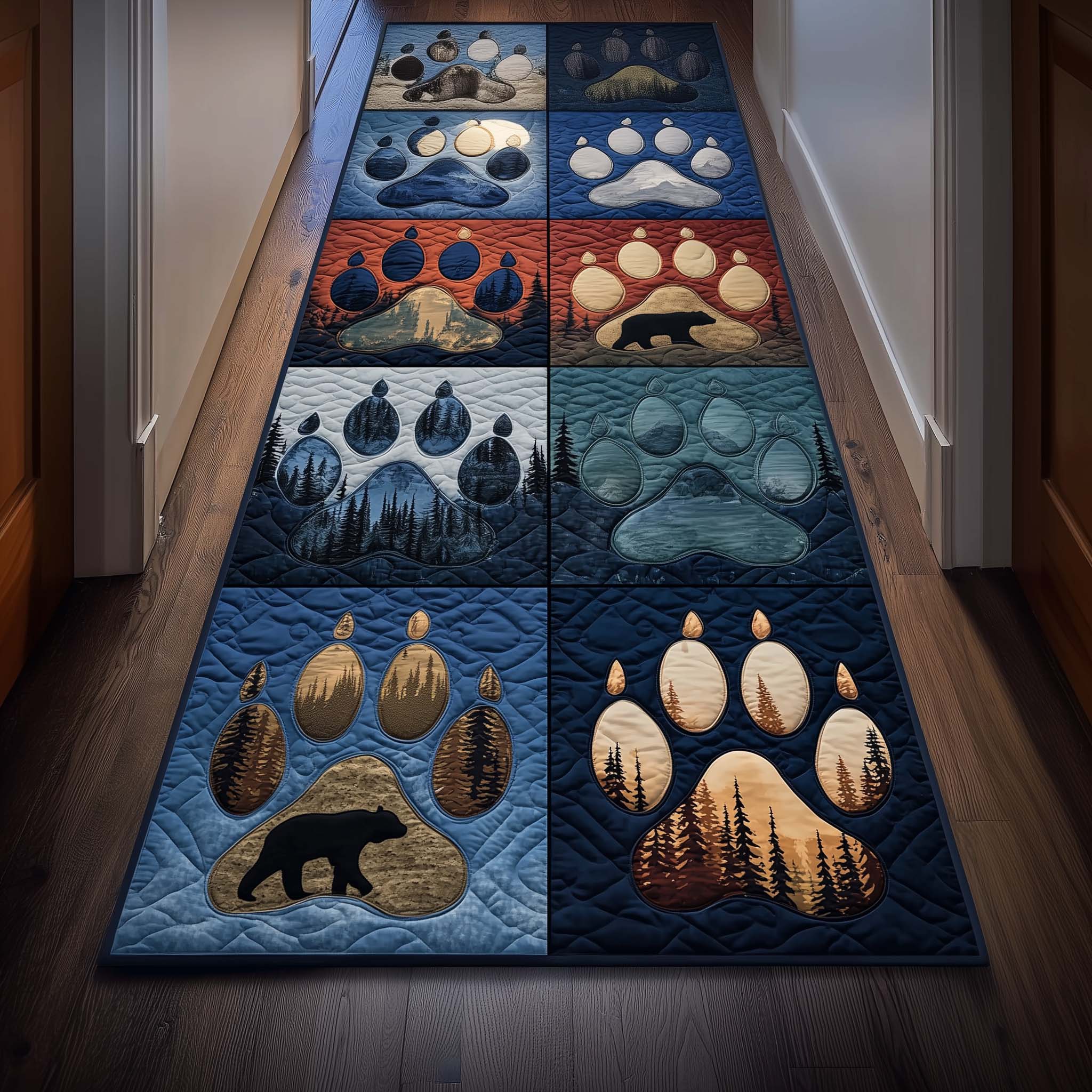 Wilderness Paw Runner Rug GFTOMA7383 – Willow Quilt