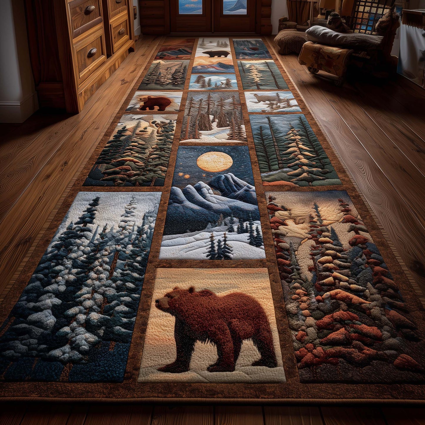 Wilderness Paw Runner Rug GFTOMA7384