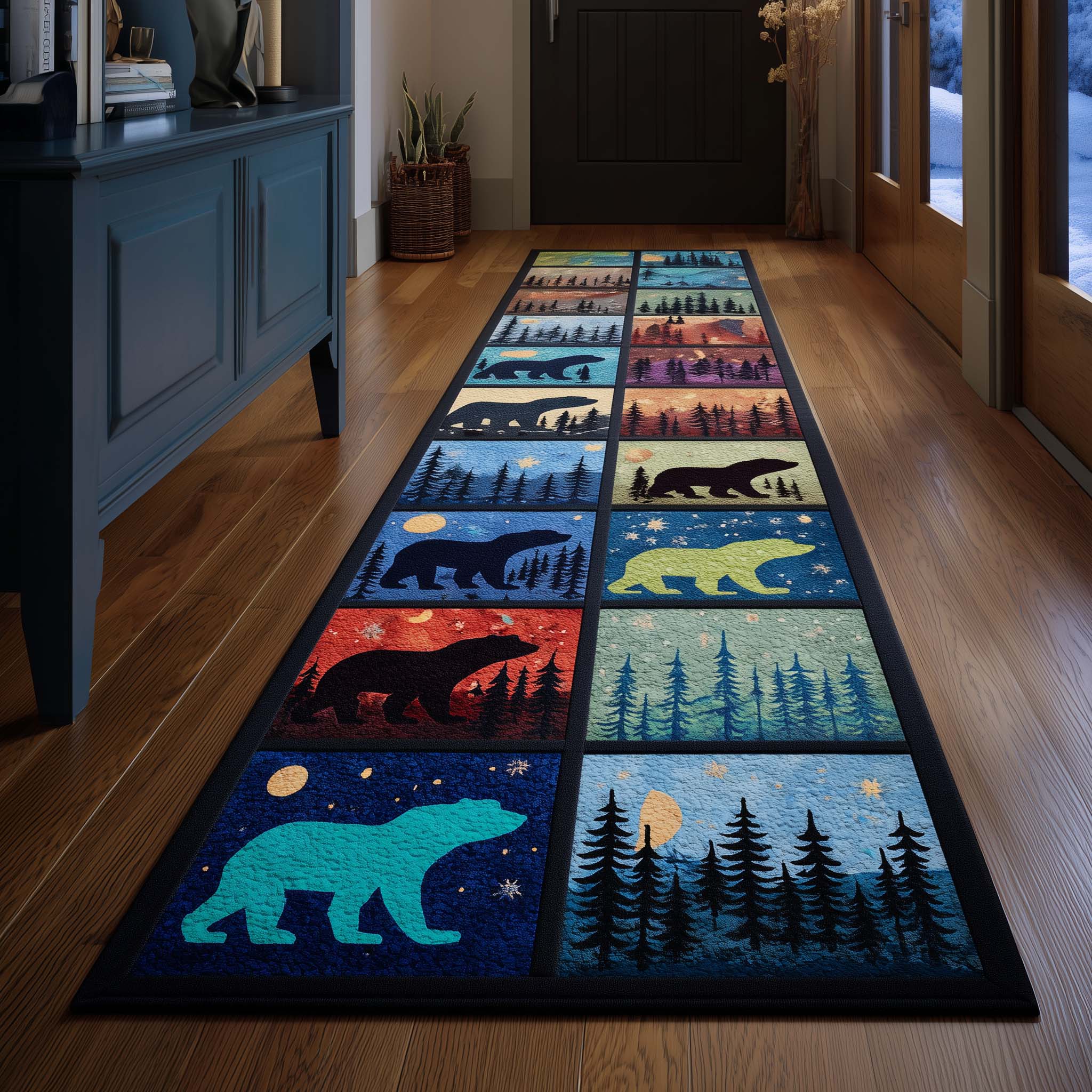 Wilderness Paw Runner Rug GFTOMA7388 – Willow Quilt