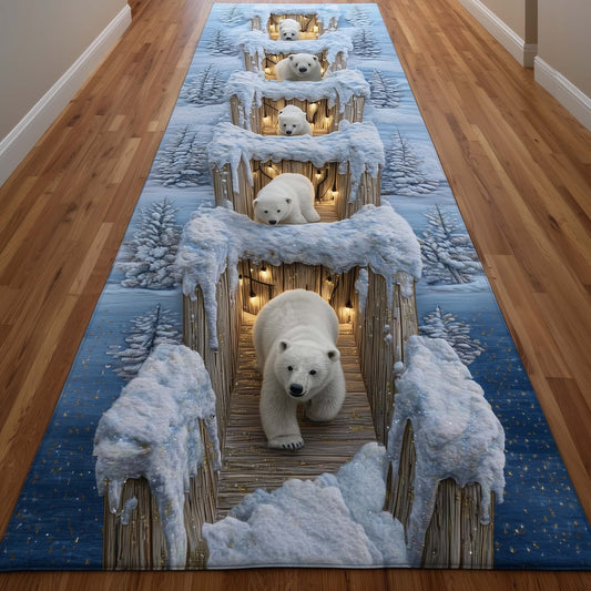 Polar Bear Runner Rug GFTOMA7508