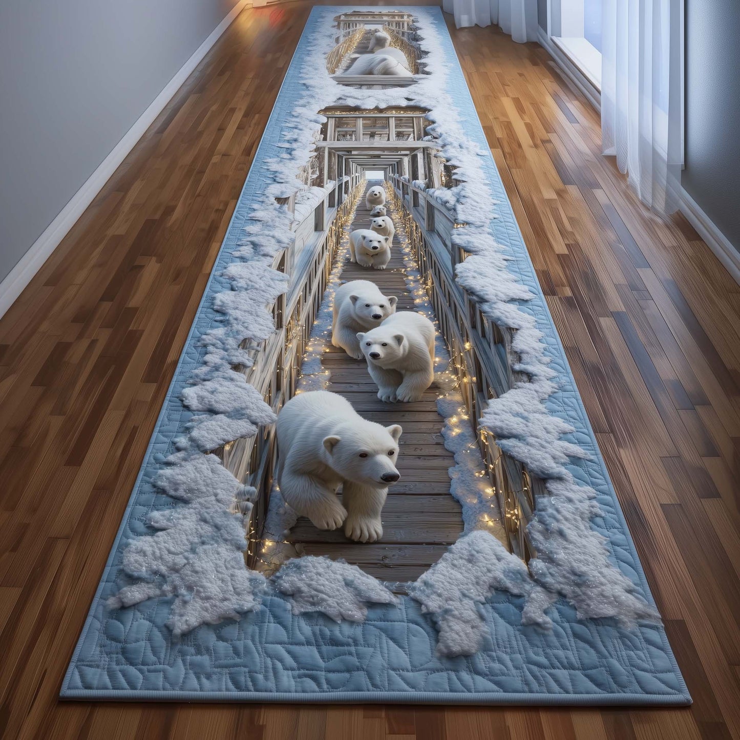 Polar Bear Runner Rug GFTOMA7510