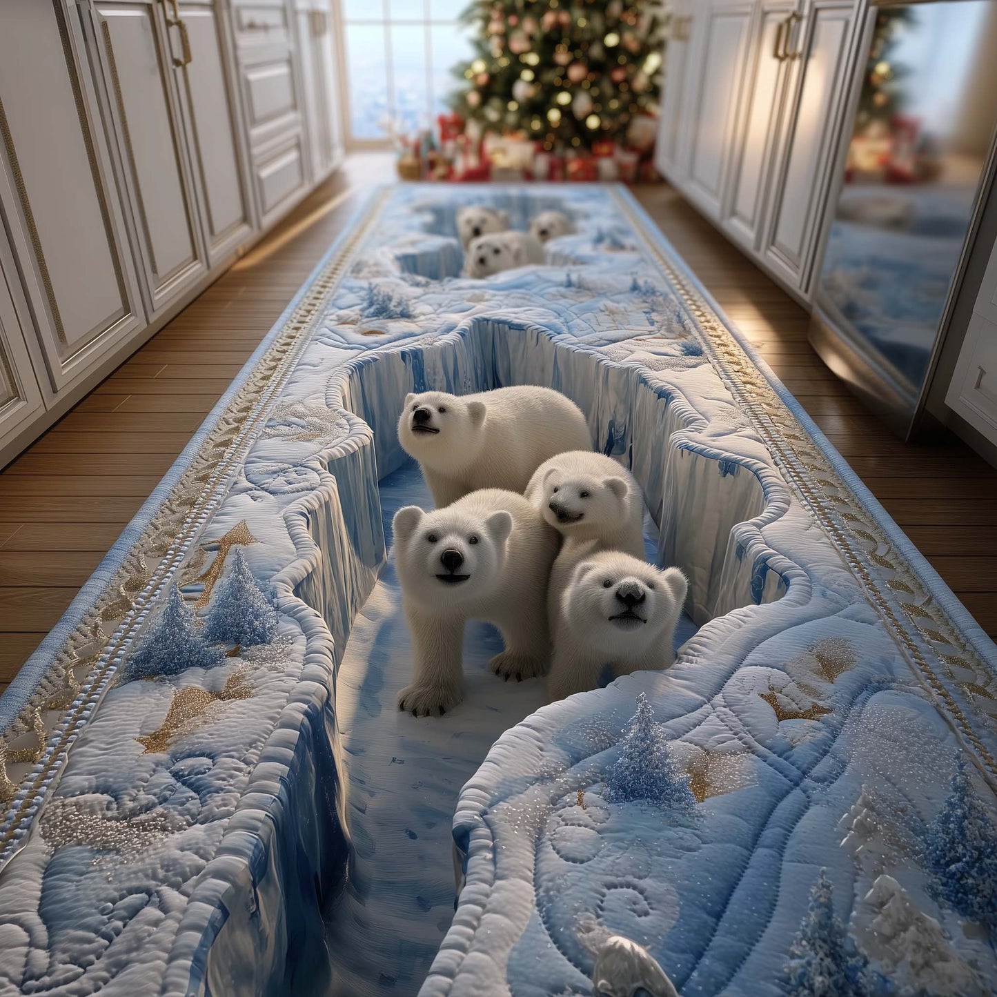 Polar Bear Runner Rug GFTOMA7511