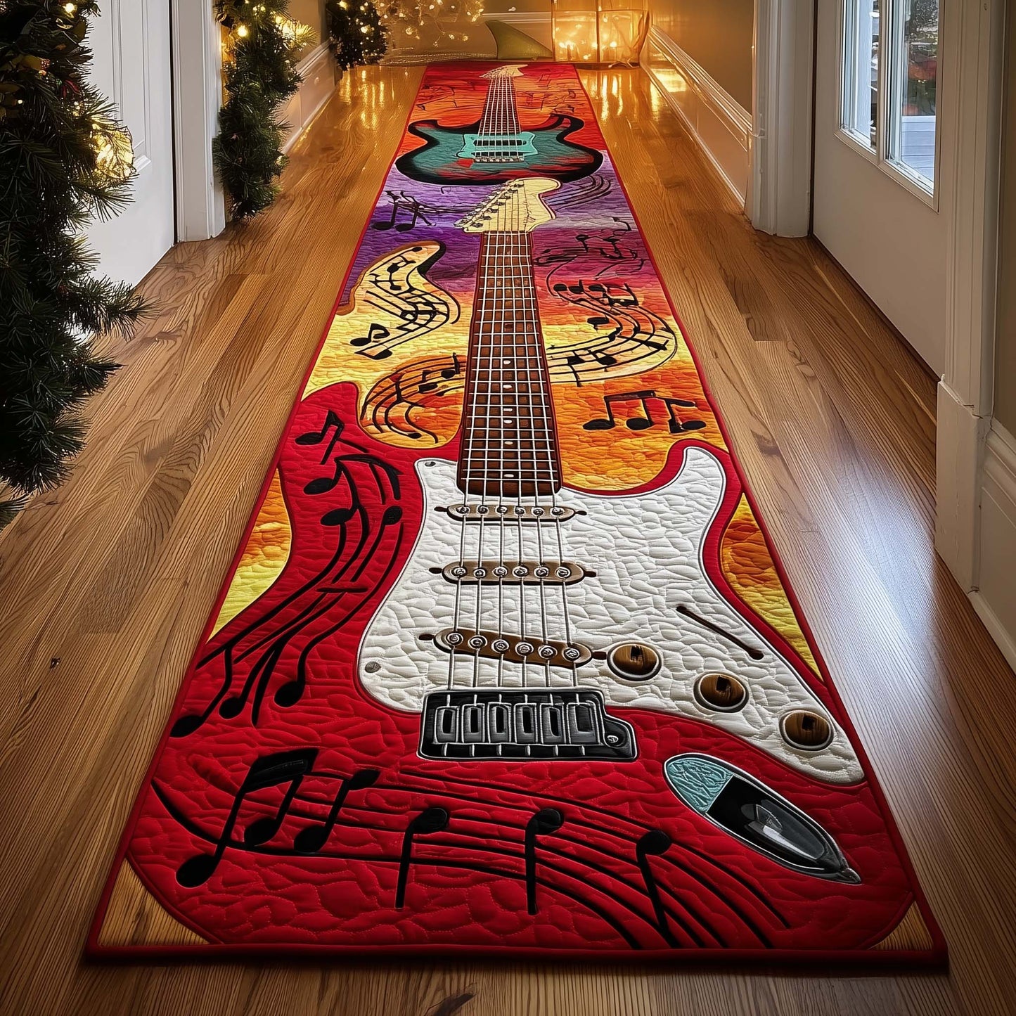 Guitar Runner Rug GFTOMA7596