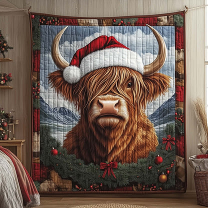 Highland Cow Quilted Blanket GFTOMA7609