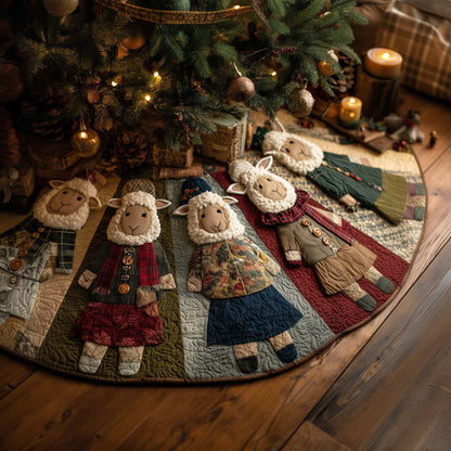 Sheep Quilted Tree Skirt GFTOMA7681