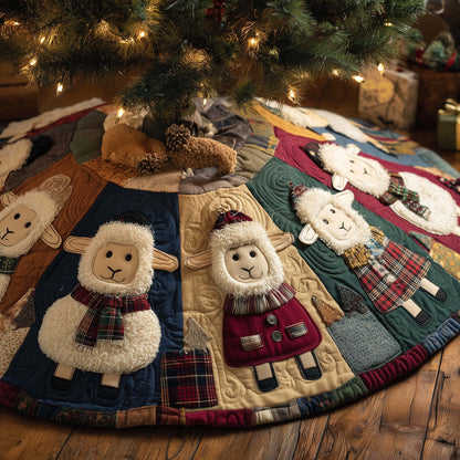 Sheep Quilted Tree Skirt GFTOMA7683