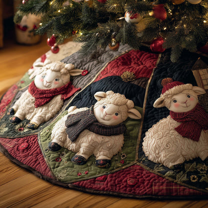 Sheep Quilted Tree Skirt GFTOMA7684