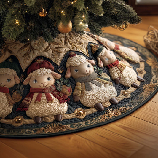 Sheep Quilted Tree Skirt GFTOMA7686