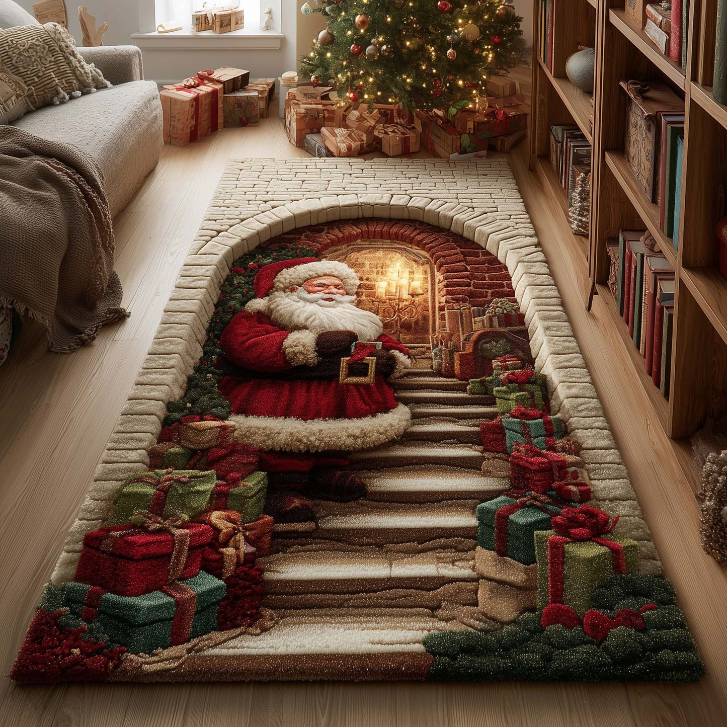 SantaStep Runner Rug GFTOMA7809