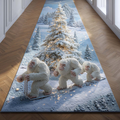Winter Yeti Runner Rug GFTOMA7813