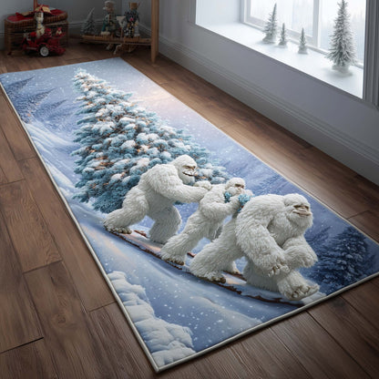 Winter Yeti Runner Rug GFTOMA7815