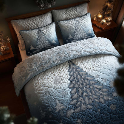 Evergreen Charm 3-Piece Quilted Bedding Set GFTOMA7842