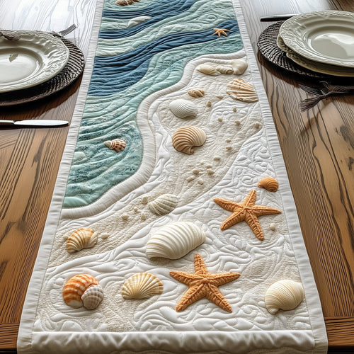 Seashell  Quilted Table Runner GFTOMA792