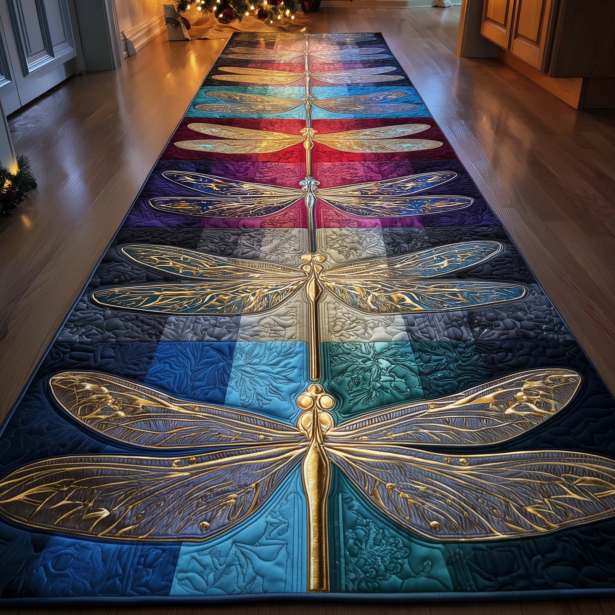 Flight Line Rug Dragonfly Flight Runner Rug GFTOMA7951 – Willow Quilt