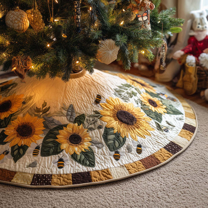 Sunflower Quilted Tree Skirt GFTOMA7989