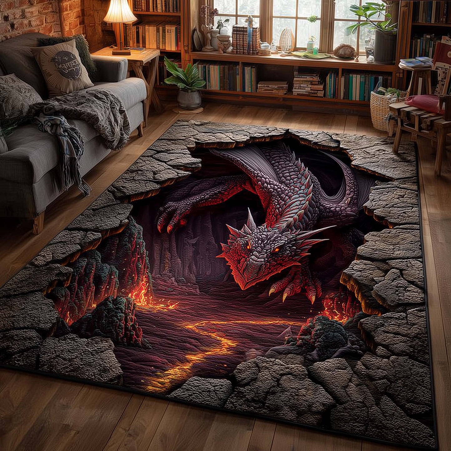 Dragon Area Rug GFTOMA8024