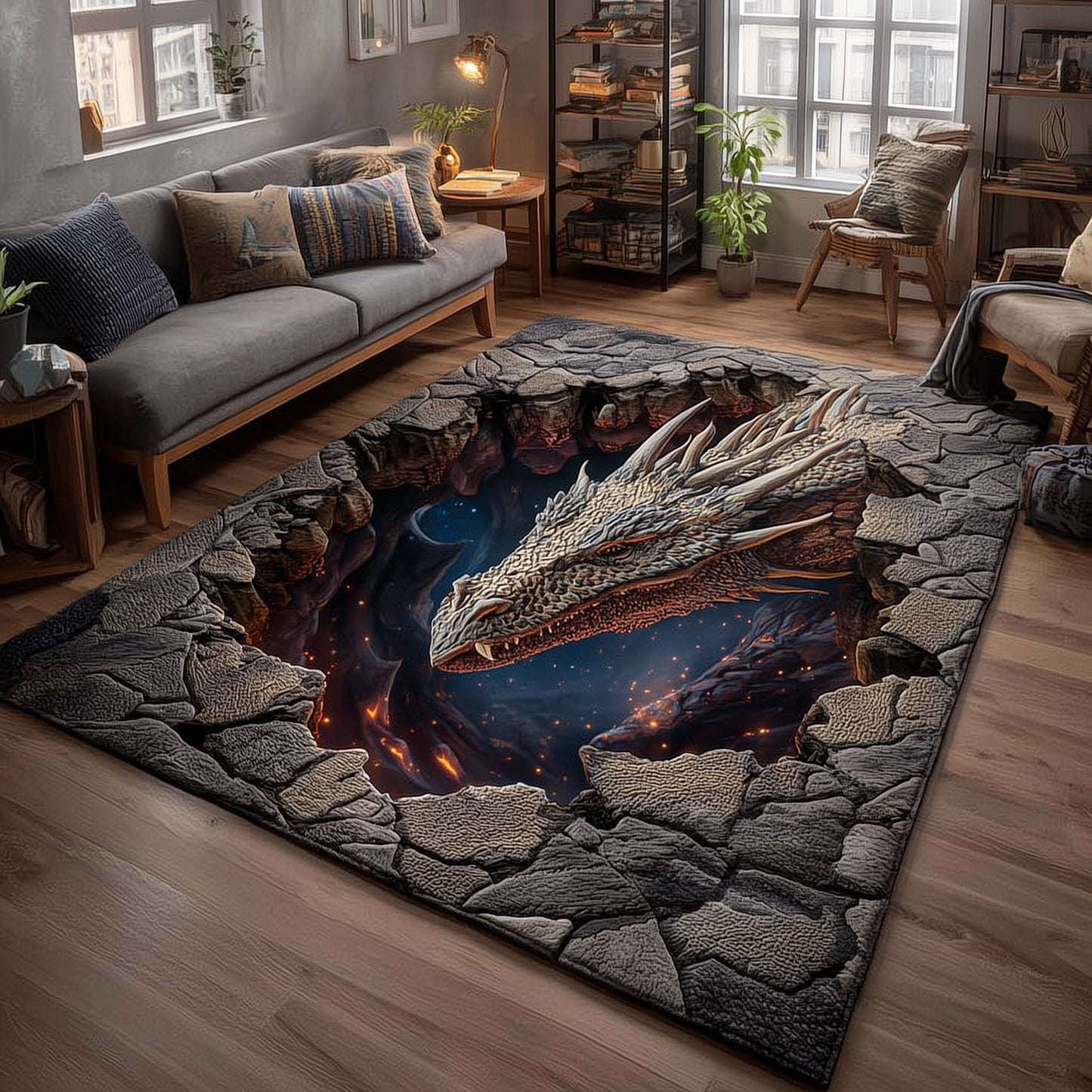 Dragon Area Rug GFTOMA8025