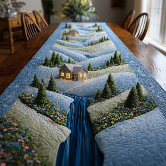 Meadow Cabin Quilted Table Runner GFTOMA8051