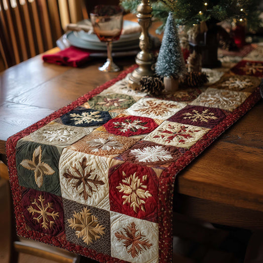 Snowflake Quilted Table Runner GFTOMA8057