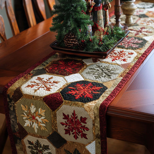 Snowflake Quilted Table Runner GFTOMA8058