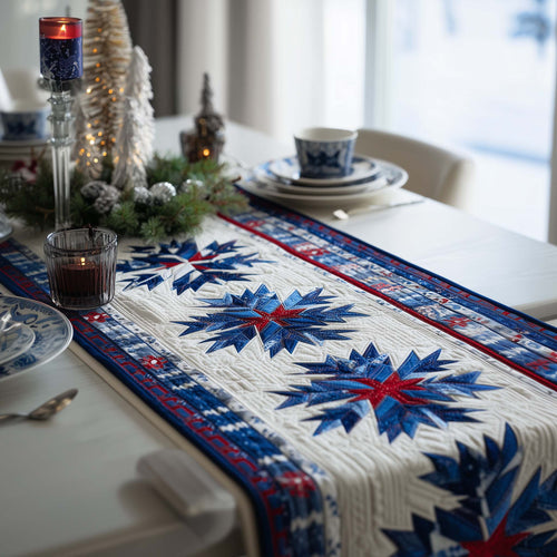 Snowflake Quilted Table Runner GFTOMA8059