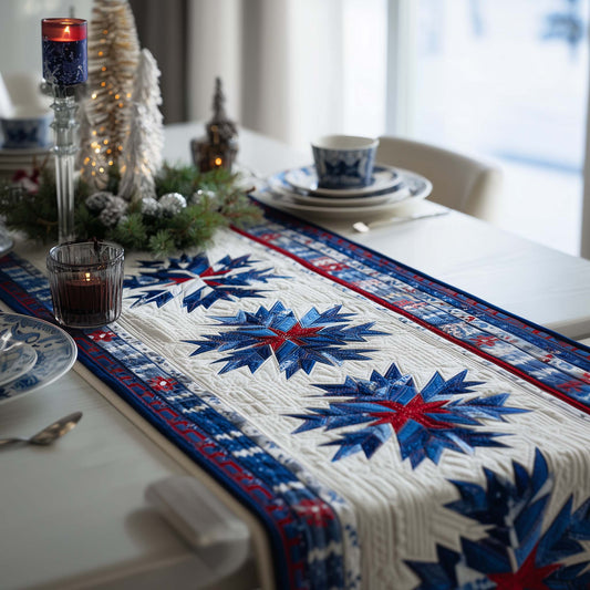 Snowflake Quilted Table Runner GFTOMA8059