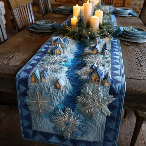 Snowflake Quilted Table Runner GFTOMA8060