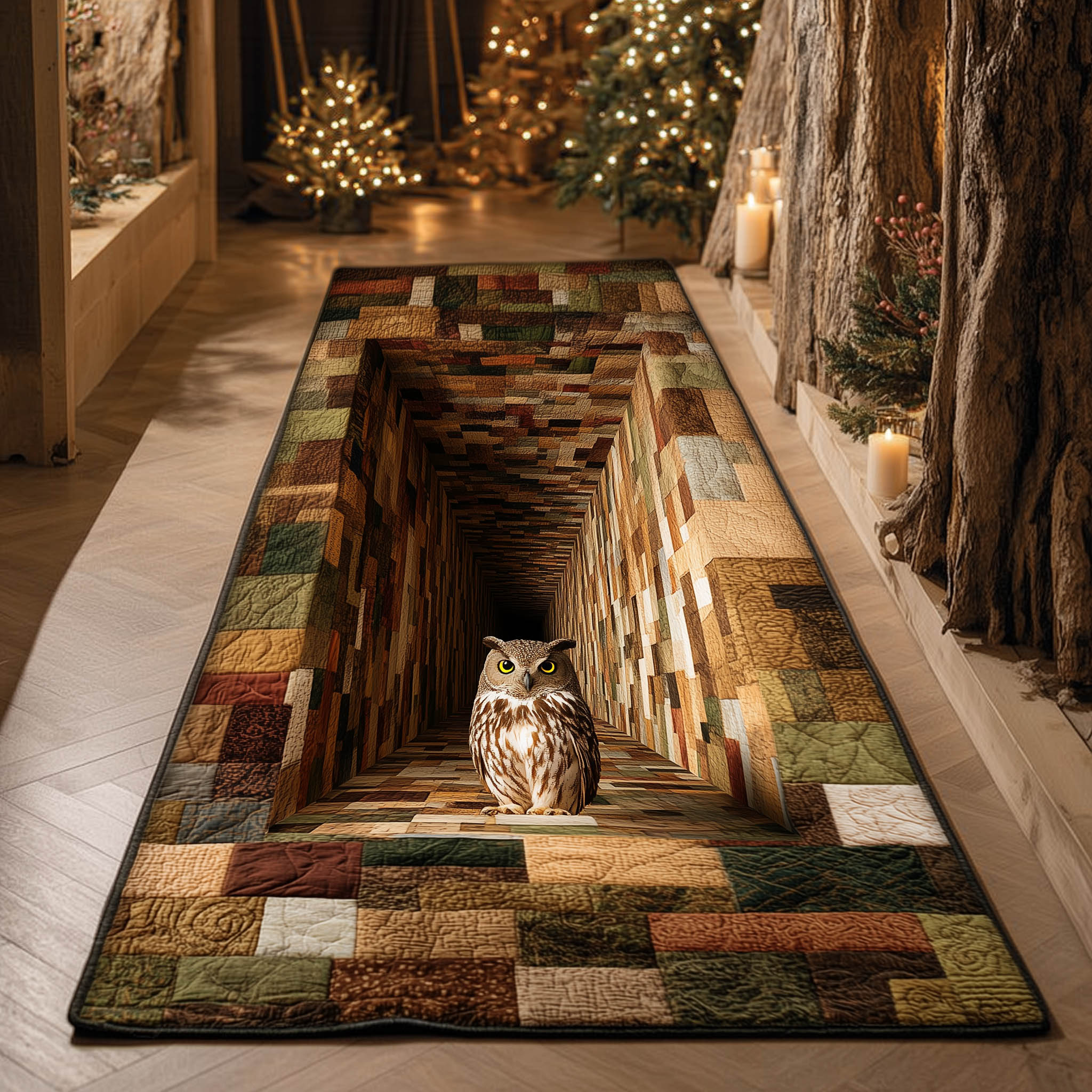 Owl Runner Rug GFTOMA8212 – Willow Quilt