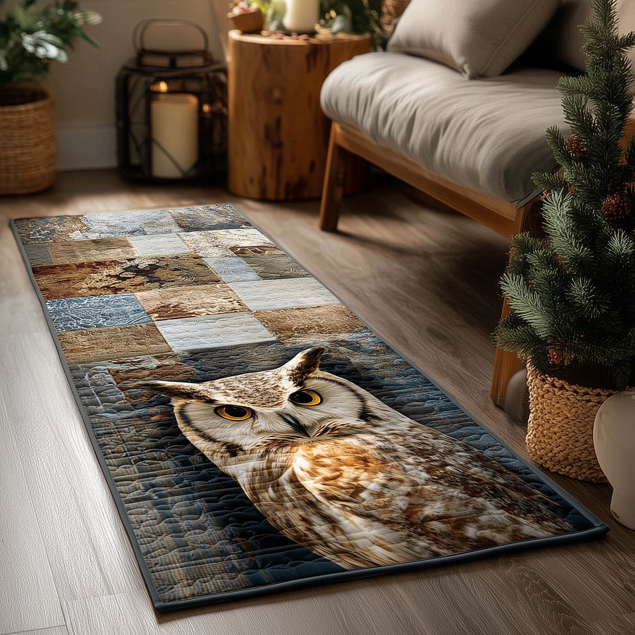 Owl Runner Rug GFTOMA8213 – Willow Quilt