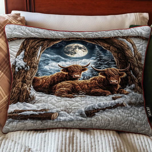 Highland Cow Bedding Pillow Case GFTOMA8224C1