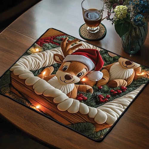 Reindeer Quilted Placemat GFTOMA8225