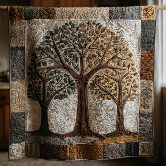 Celestial Tree Quilted Blanket GFTOMA8273
