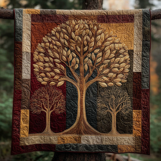 Tree Of Life Quilted Blanket GFTOMA8274