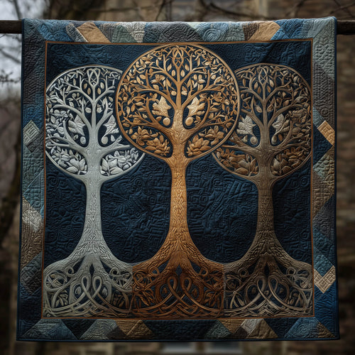 Tree Of Life Quilted Blanket GFTOMA8275