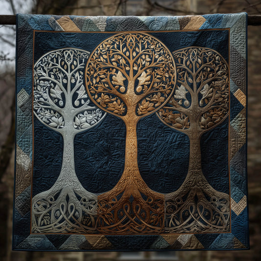 Tree Of Life Quilted Blanket GFTOMA8275